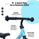 thumbnail image 3 of Bicicleta de Equilibrio Banana LT Ligera para Niños de 2 a 5 Años Sin Pedales con Manillar y Asiento Ajustables Aluminio Neumáticos de EVA Azul, 3 of 7