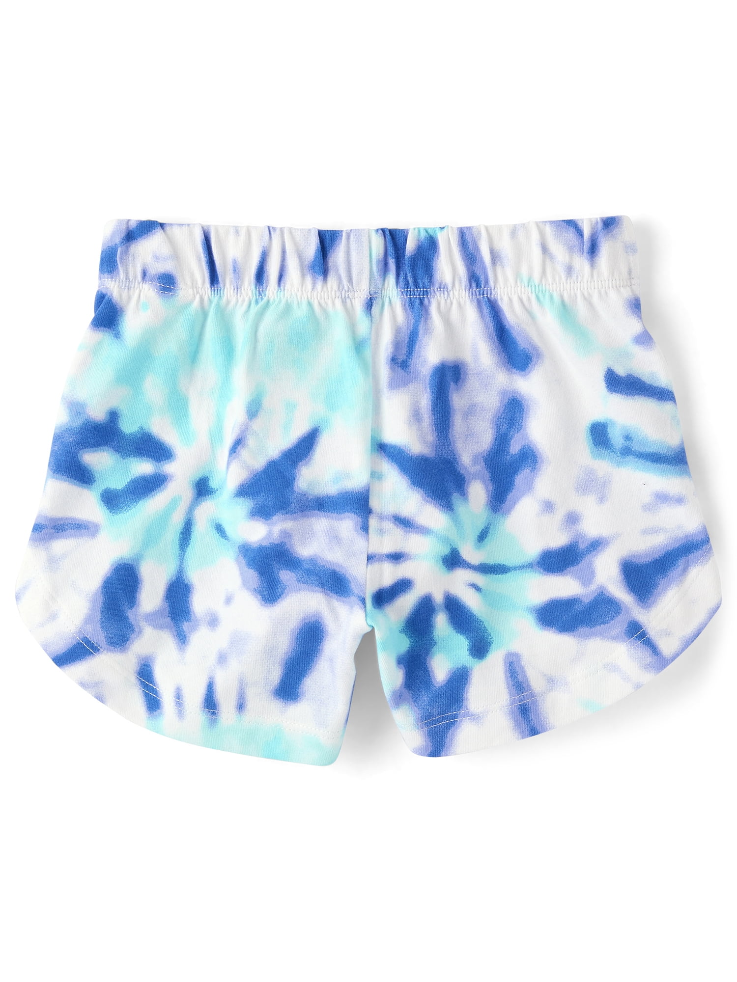 The Children's Place Girls Pull On Everyday Tie Dye Dolphin Shorts, 4-Pack, Sizes XS-XXL