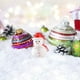 thumbnail image 1 of Fiudx Figuras de Muñeco de Nieve Navideño, Mini Adornos de Resina, Artesanía Pintada a Mano, Base Plana para Exhibir Fácilmente, Adornos Diy para Árboles de Navidad, Medias y Casas de Muñecas, Paquet, 1 of 3