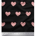 thumbnail image 1 of Soimoi Cotton Voile Fabric Floral & Heart Printed Craft Fabric by The Yard 42 Inch Wide, 1 of 3