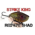 thumbnail image 3 of Strike King Red Eye Shad 1/2oz Chrome Black Hard Bait Lure, 3 of 6
