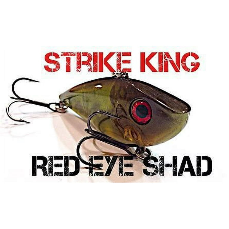 Strike King Red Eye Shad 1/2oz Orange Craw Hard Bait Lure 