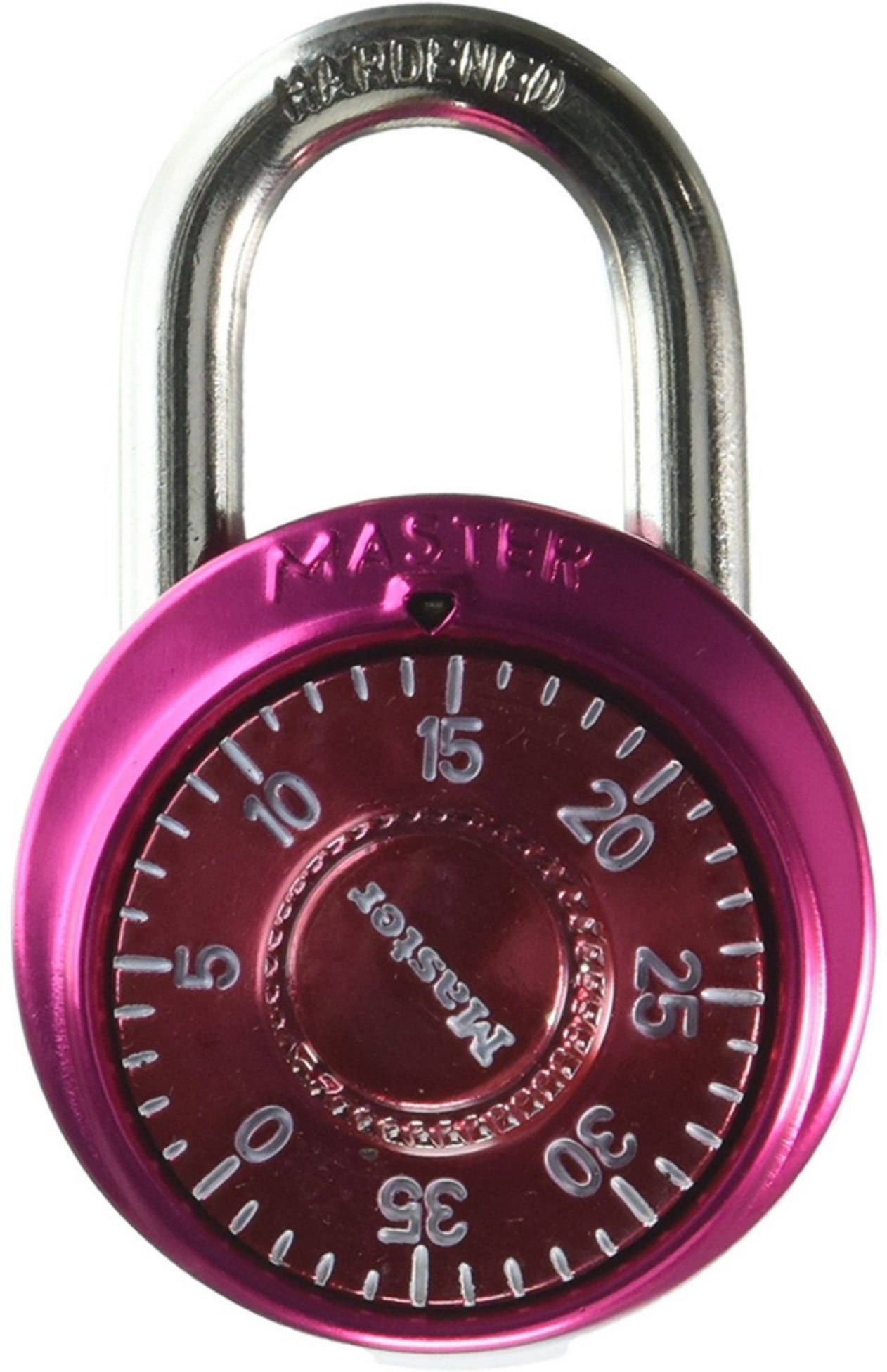 pink combination lock