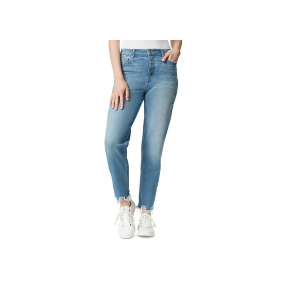 Jessica Simpson Throwback Tapered High Rise Jeans Happy Together 24