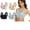 Beige, variant on DuoJiaJ 4 PCS Bras for Women Seamless Oversized Everyday Bra Comfort Wireless Padded Soft Support Bra Beige