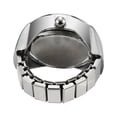 thumbnail image 3 of Biplut Watch Ring Decorative Clear Dial Jewelry Clock Quartz Analog Finger Ring Watch for Adult, 3 of 14