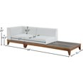 thumbnail image 6 of Meridian Furniture Rio Off White Water Resisting Fabric Modular Sofa, 6 of 14