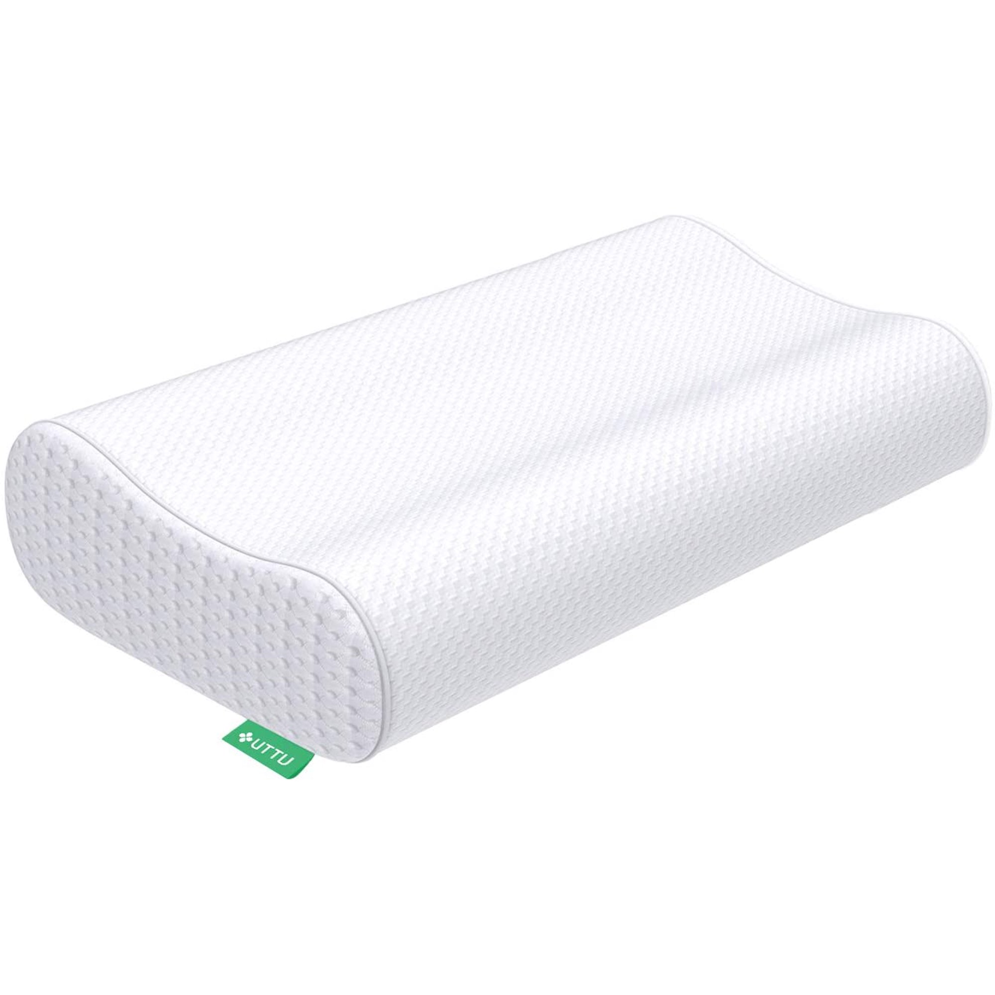 Elviros Oreiller Ergonomique Anti Ronflement Mémoire De Forme - Coussin Cervical Réglable