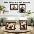 thumbnail image 6 of Msake 2 Pack 32GB Digital Picture Frame WiFi, 10.1 Inch IPS Touch Screen Smart Photo Frames, Cloud Smart Photo Frames Send Photos/Videos via Free App from Anywhere, Auto-Rotate, Great Gift!, 6 of 12