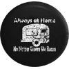 Always at Home No Matter Where we Roam Spare Tire Cover Jeep RV 33 Inch