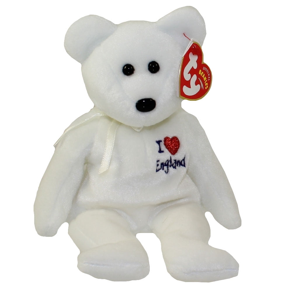 TY Beanie Baby - ENGLAND the Bear (I Love England - UK Exclusive) (8.5 ...