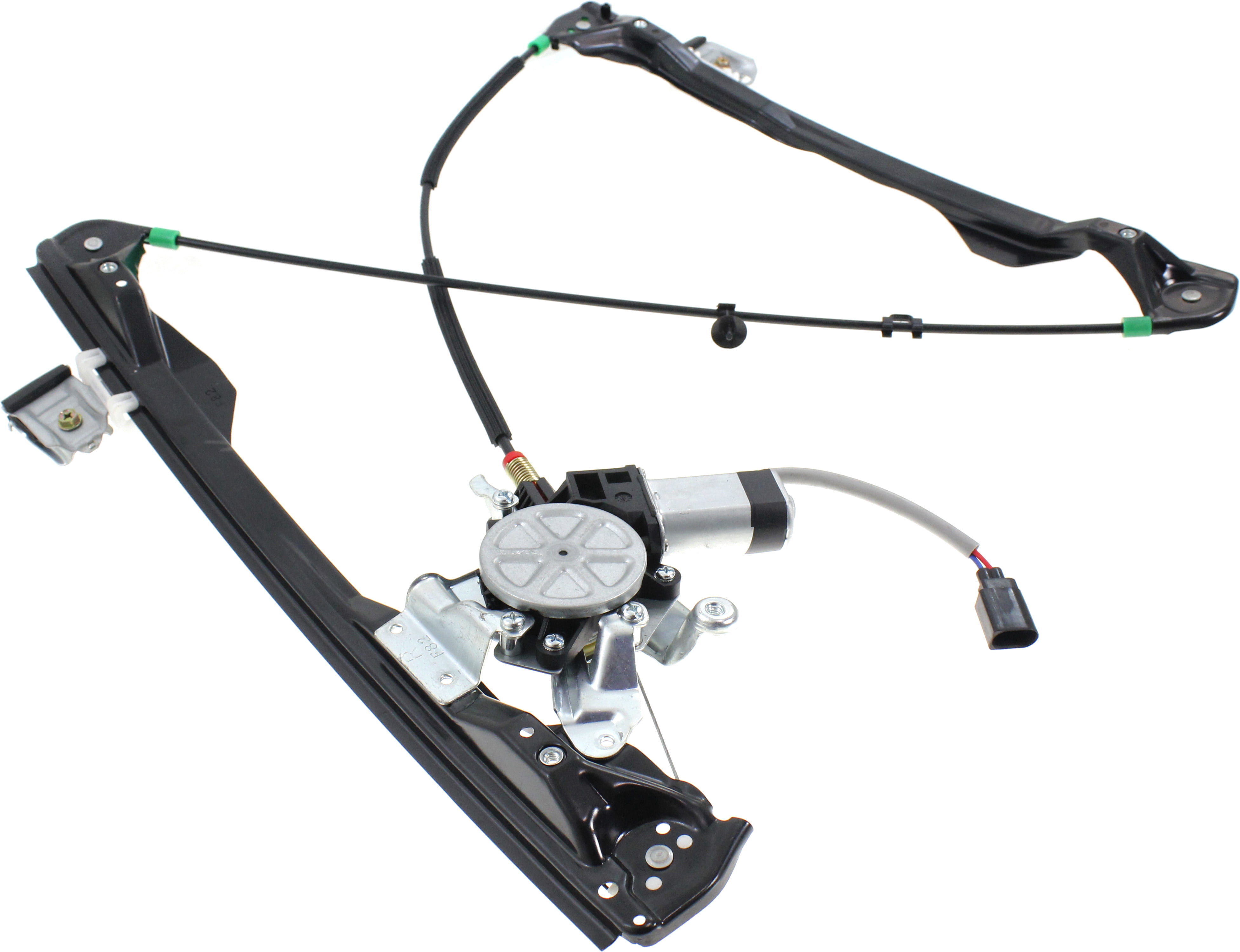 Window Regulator For 2008-2010 Ford Focus Front, Right Passenger Coupe Power With Motor