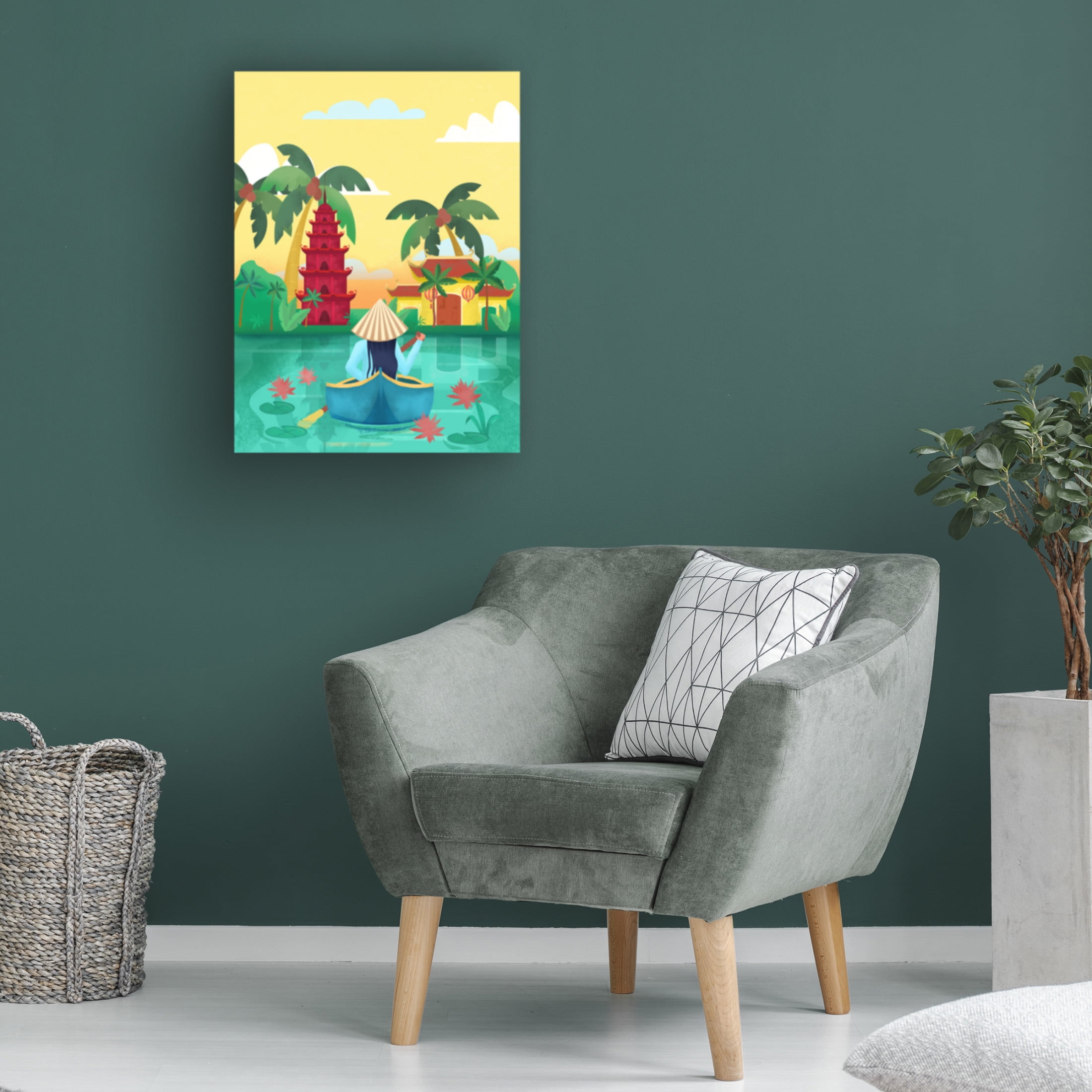 Trademark Fine Art Petra Lizde Vietnam Canvas Wall Art