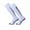 White, variant on Sport Men Leg Compression Stretch Stockings Comfortable Relief Socks Football Soccer Plain Long Socks Cotton Over Knee High Sock