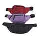 thumbnail image 4 of Riñoneras para hombre y mujer, riñonera con bolsillos con cremallera y correas ajustables para uso informal. Violeta, 4 of 4