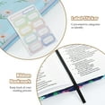 thumbnail image 4 of MoKo Book Cover, 7 Pcs Fabric Stretchable Protector for Textbook, up to 9 x 11 in, 4 of 6