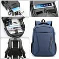 thumbnail image 3 of Travel Laptop Backpack, Business Anti Theft Slim Durable Laptops Backpack with USB Charging Port, College School Computer Bag Gifts for Men & Women Fits 16 Inch Notebook, 3 of 8