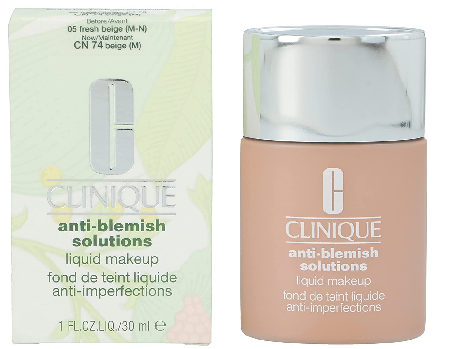 Clinique Acne Solutions Liquid Makeup - Fresh Beige (Medium, Cool-Neutral Undertones)