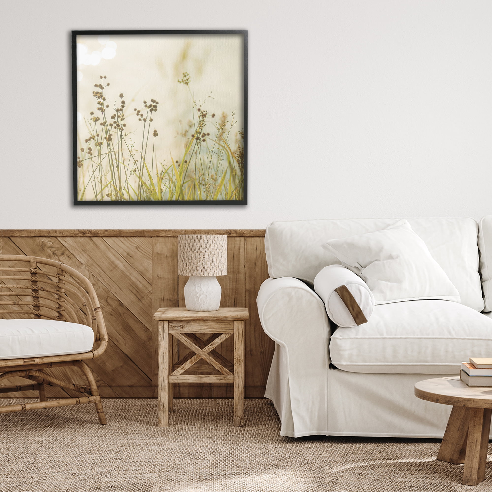 Stupell Industries Country Afternoon Walk Black Framed Giclee Art, design by Erin Marie