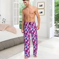 thumbnail image 4 of PISONIC Funny Mens Pajama Pants Lounge Men's Pajama Bottoms Soft Sleep Pants With Pockets Drawstring, 4 of 7