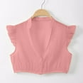 thumbnail image 5 of itvber Oktoberfest Blouse for Womens Dirndl Dress Ruffled Sleeve Front Button Tank Vest Tops for Bavarian, 5 of 7