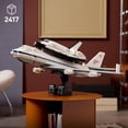thumbnail image 3 of LEGO Icons Shuttle Carrier Aircraft Kit de Construcción y Decoración con Modelos de un Boeing 747 y el Enterprise de la NASA, para Fans Adultos de la Exploración Espacial 10360, 3 of 5