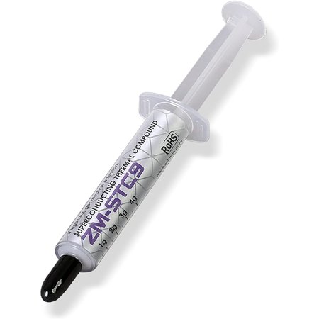 Zalman STC9 Thermal Paste, 4g Superconducting CPU Thermal Compound for PC Coolers, Heatsink, IC, CP, Micro-Filler Density Technology