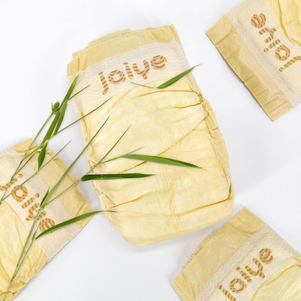Jaiye - Ultra Premium Bamboo Baby Diapers Disposable - Biodegradable Baby Diapers – Large Size 4, 102 Count