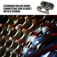 thumbnail image 2 of 12pcs Chain Connecting Link Roller Chain Link Motorcycle Quick Release Chain Link, 2 of 7