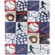 thumbnail image 2 of DALIHUA 95th Birthday Gifts for Women,Presents for Women Wife Mother Grandma Gifts, Birthday Ideal Gifts for Women Flannel Blanket Burgundy 50x60inches, 2 of 6