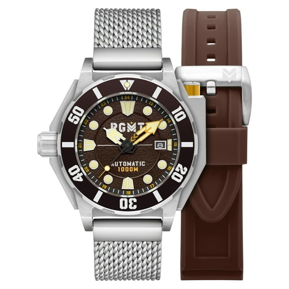 RGMT Torpedo Stainless Steel 51mm Automatic Wristwatch RG-8027-88