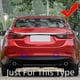 thumbnail image 3 of Para Mazda 6 Atenza Sedán 2013 2014 2015 2016 2017 2018 2019 Pieza de automóvil Cubierta de gancho de remolque del parachoques trasero Tapa de ojo de remolque, 3 of 5