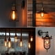 thumbnail image 5 of Bombillas de luz Edison de filamento LED COB lámpara Edison decorativa E27 110V 220V A60 ST64 G80 G95 G125 reemplazar bombilla incandescente Vintage Xemadio 2021230-4, 5 of 8