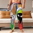 thumbnail image 2 of Looney Tunes Marvin The Martian Men's Athletic Joggers Stretch Sweatpants Running Workout Gym Track Golf Pants for Men, 2 of 7