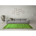 thumbnail image 3 of Ahgly Company Indoor Square Abstract Green Modern Area Rugs, 7' Square, 3 of 4