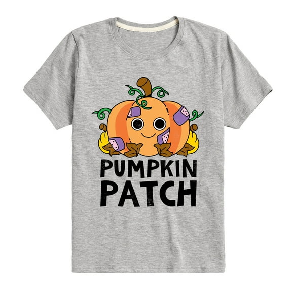 Instant Message - Fall - Pumpkin Patch - Toddler & Youth Short Sleeve Graphic T-Shirt