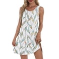 thumbnail image 2 of Vestido de verano BKRIVE 2025 para mujer, holgado, casual, con bolsillos, 2 of 5
