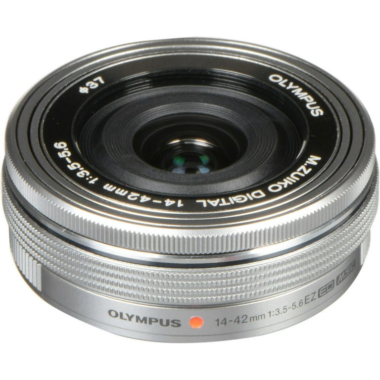 Olympus M.Zuiko 14-42mm f/3.5-5.6 EZ Camera Lens - Silver