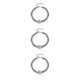 thumbnail image 5 of Jumpingount Collar de mujer Collar de cadena torcida Aniversario de vacaciones Fecha de trabajo Gargantilla ajustable Regalos de joyería Type1 NO1, 5 of 6