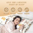 thumbnail image 3 of Body Pillow Cover - Soft Body Pillow Pillowcase, Cute Spotted Dog colorful Breathable Long Body Pillow Case Cover with Invisible Zipper 20x60in, 3 of 5