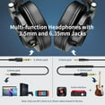 thumbnail image 3 of Audífonos OneOdio Over Ear A71 Hi-Res estudio, con cable 3.5 mm Negro., 3 of 4