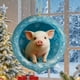 thumbnail image 4 of Listado De Acrílicos Adorno De Árbol De Navidad Acrílico De 8cm Con Estampado De Animales, Doble Cara, Irrompible, Para Colgar, Ideal Como Regalo Para Familiares Y Compañeros (1 Unidad) Rkxzt, 4 of 9