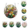 thumbnail image 5 of Acrylic Jigsaw Puzzle Suncatcher-Galactic Colorful Birds, Stained Glass Window Hanging, Home Decor Creative Mom Gifts, Birthday Gifts for Women,Wife, Sisters, Aunt, Besties 7.4in, 5 of 5