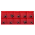 thumbnail image 1 of Insert en Carbure pour Tour CNC, 10 Pcs Insert en Carbure CNC TCMT110204 VP15TF Outil de Tournage pour Traitement en Acier Inoxydable, 1 of 7