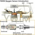 thumbnail image 6 of Ywim Air Fuel Ratio Front O2 Oxygen Sensor Replacement for Bmw 325I X3 330Ci 325Ci 525I 530I 2.5L 3.0L,Replaces#15137 75-3700 234-5137, 6 of 8