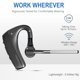 thumbnail image 4 of Auriculares Bluetooth V5.1 Conambo 16 horas HD Talktime CVC8.0 doble micrófono cancelación de ruido, 4 of 5
