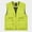 Green, variant on Men's Fishing Vest Utility Safari Travel Vest with Pockets Outdoor Work Fly Summer Vest Army Green 2(M)