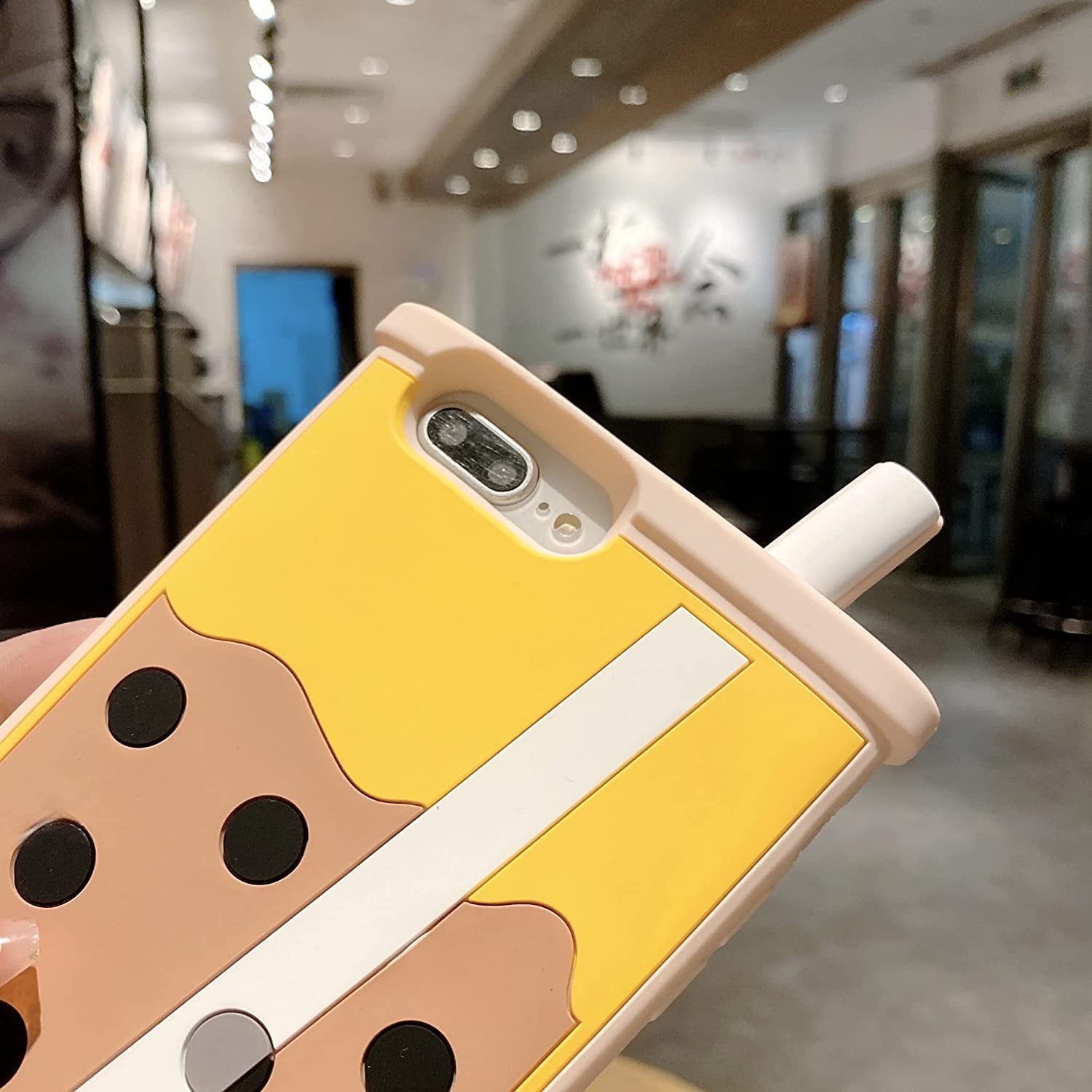 Bubble Boba Milk Tea Case for iPhone SE 2022/SE 2020/8 6S