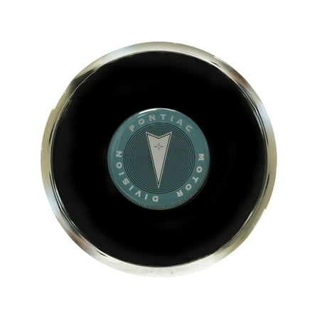 Arrow Fixed Wheel - Volante Steering Wheels S6 Horn Button; w/Pontiac Green Arrow Emblem; Deluxe; 6-Bolt