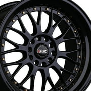 Primax 521771020 Black Wheel with Custom Rivets - 17 x 7 in., Plus 38 Offset, 5 x 100 Bolt Pattern & 73.1 mm Hub